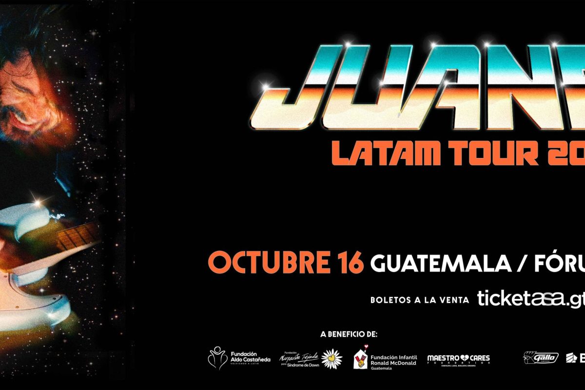 Juanes regresa a Guatemala después de 8 años