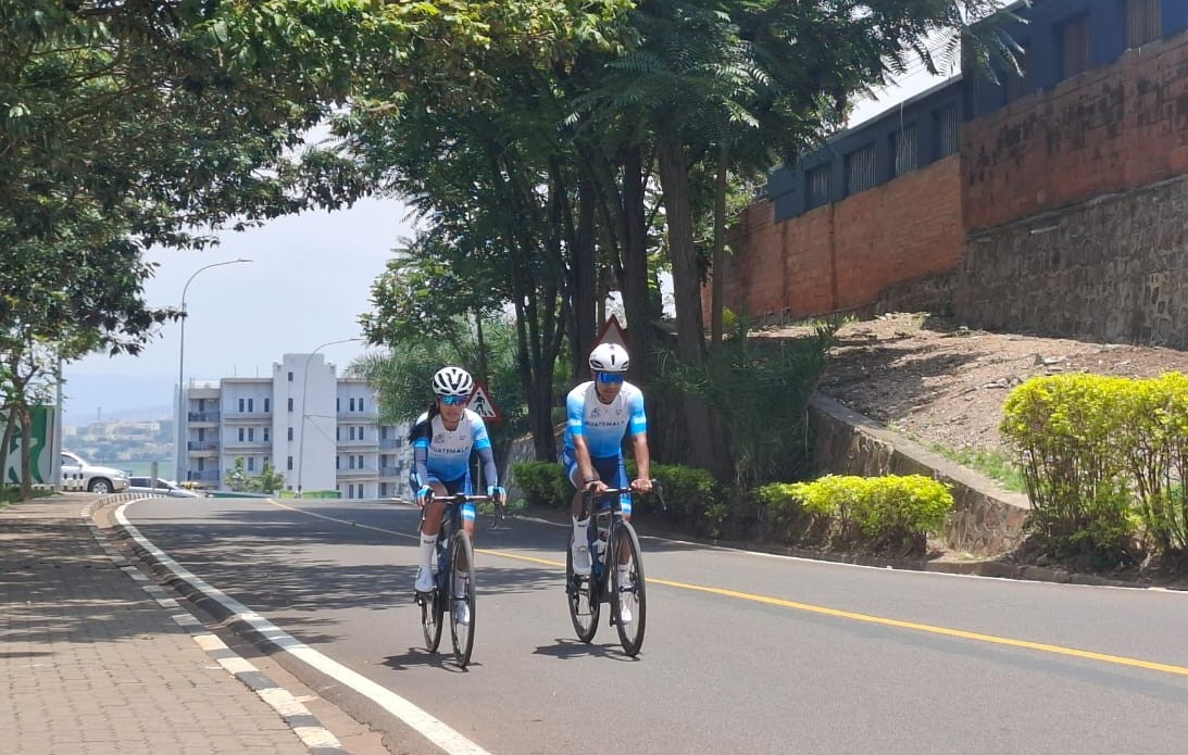 Sergio Chumil y Gaby Soto ya están en Kigali para el Mundial de Ciclismo