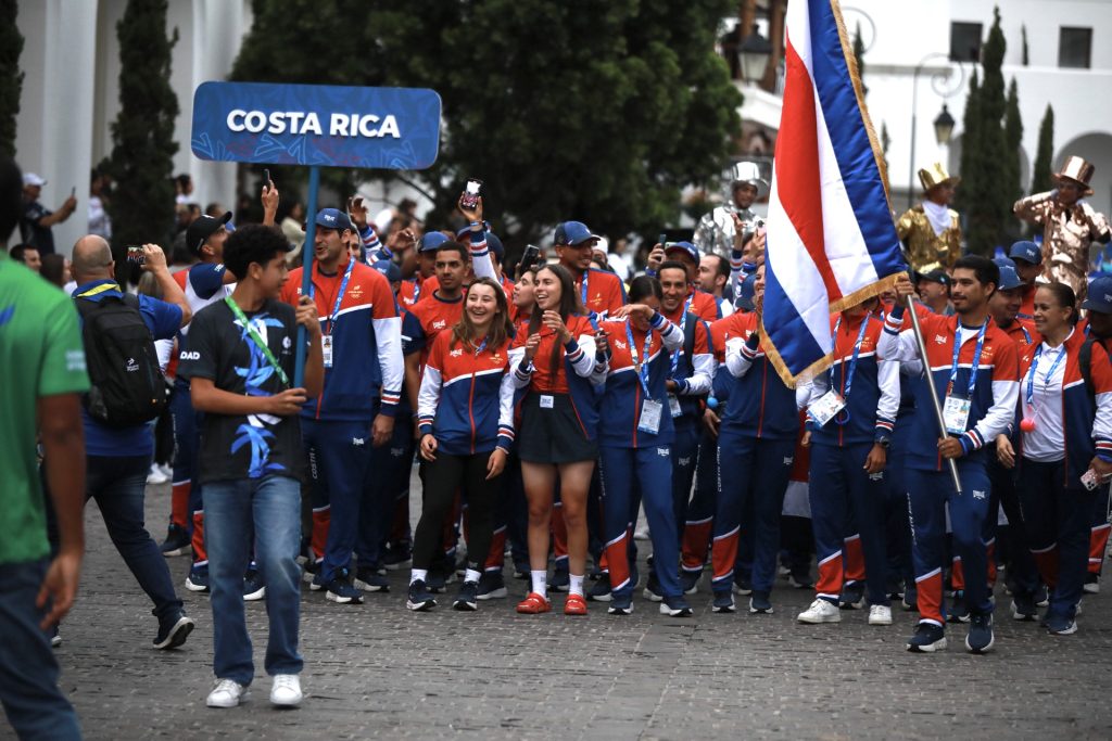 Inauguración de los Juegos Centroamericanos