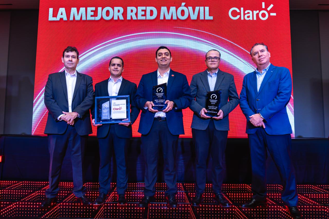 Claro Recibe Triple Reconocimiento Como La Mejor Red Móvil De Guatemala ...