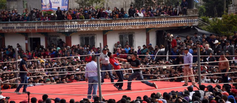 Chivarreto: tradición, fe y fuerza en el Viernes Santo de Guatemala