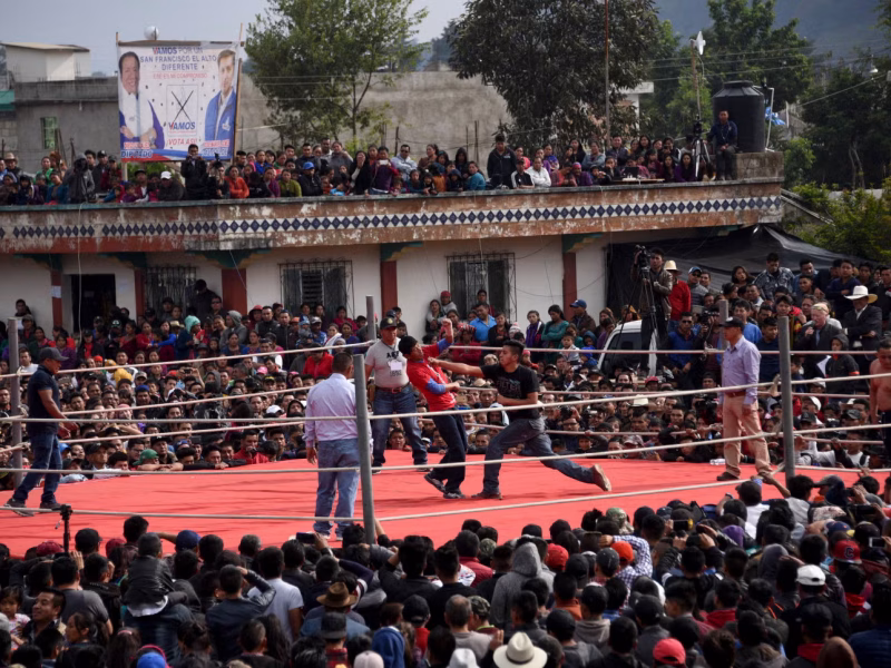 Chivarreto: tradición, fe y fuerza en el Viernes Santo de Guatemala