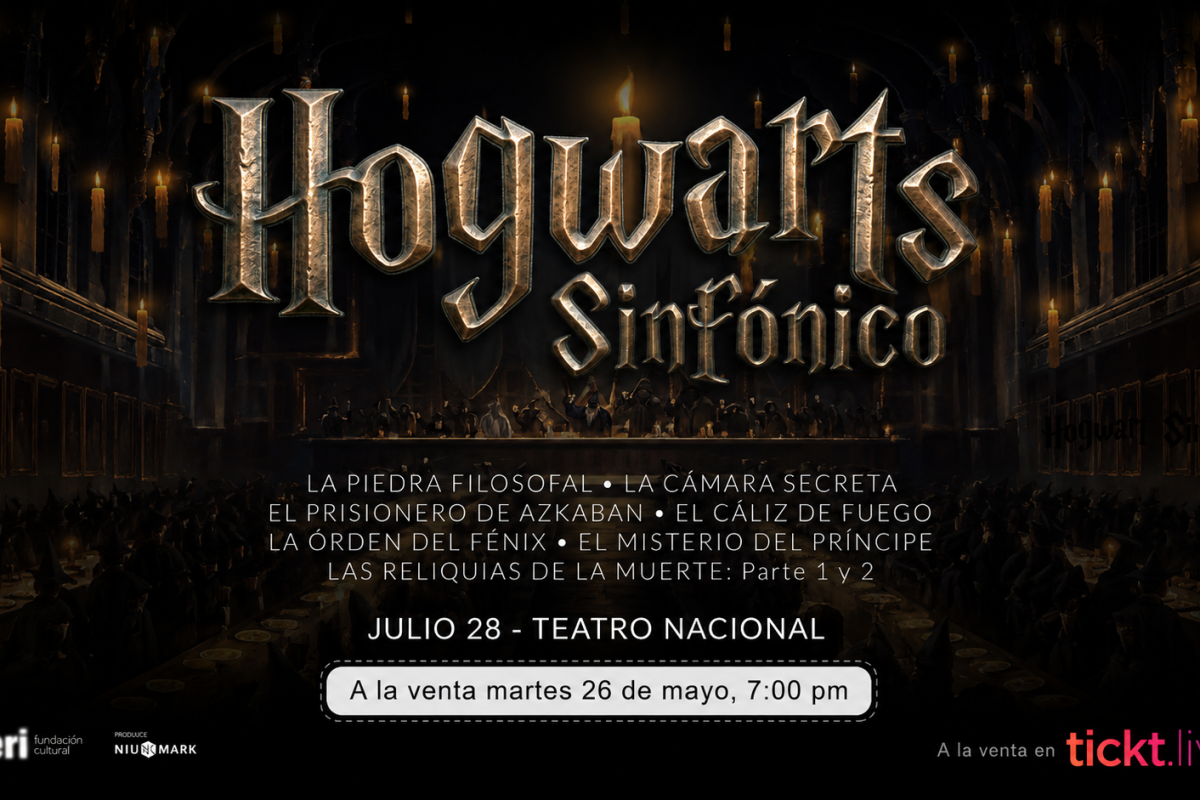 La magia de Hogwarts sinfónico llega al Teatro Nacional